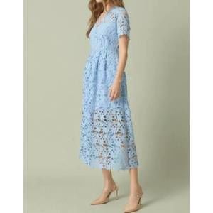 Endless Rose | Dresses | Endless Rose Crochet Layered Midi Dress | Poshmark